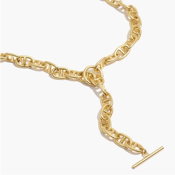 MADEWELL Chunky Chain Lariat Necklace MD567 - Picture 3 of 6